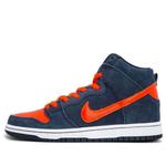 Кроссовки sb dunk high pro Nike, синий - фото
