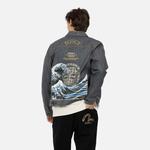 Джинсовая куртка мужская Evisu, синий - фото 5