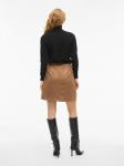 VILA Юбка 'VIMoody' в коричневом цвете - фото 4