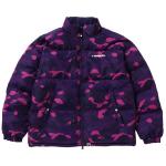 Куртка BAPE Color Camo Reversible Down Jacket, Purple - фото