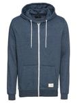 Худи на молнии Blend NOOS, темно-синий - фото