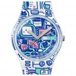 SWATCH Часы Women's Watch, White Dial - фото 2