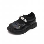 Детские кожаные туфли Детские низкие Budding, бежевый - фото 7