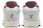 Баскетбольные кроссовки Nike унисекс, White/Orange - фото 5