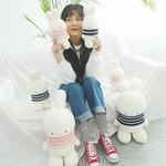 Whoops Плюшевая кукла милый белый кролик высота 25см - фото 11