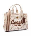 Сумочка из холста Coach, желтый - фото 4