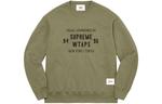 Свитшот Wtaps X Wtaps Joint Series унисекс Supreme, хаки - фото 3