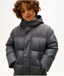 Пуховик Regular fit Tommy Hilfiger, серый - фото 3