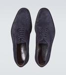 Замшевые броги norton Manolo Blahnik, синий - фото 4