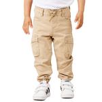 Брюки Name It Ben Cargo, бежевый - фото