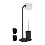 Туалетный набор Relaxdays, черный - фото