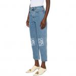 Джинсы женские синие Loewe - фото 4