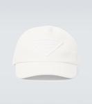 Бейсболка с логотипом Prada, белый - фото