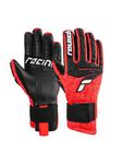Перчатки Reusch, цвет 7809 black/fluo red - фото