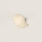 Бейсболка из дрилла MIU MIU, белый - фото