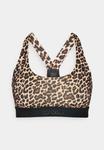 Бюстгальтер Even&Odd active MEDIUM SUPPORT LEOPARD PRINT BRA WITH RACERBACK, Dark Brown/Black/Beige/Dark Brown - фото 5