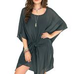 Beach Day Cover Up In Charcoal ICEBIRD, Charcoal - фото