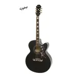 Акустико-электрогитара Epiphone J-200 EC Studio - черная - фото