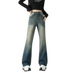 Джинсы женские WARRIOR, Ностальгический желтый - фото