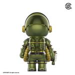 POP MART Mega Space Molly CLOT Olive Alienegra 100% - фото 4