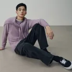 Джемпер мужской GAP, фиолетовый - фото 8