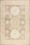 Ковер Fawn Medallion Wool and Cotton Area Rug nuLOOM, 152x244 см, коричневый - фото