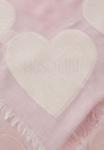 Шарф MOSCHINO HEART SCARF, Pink - фото 4