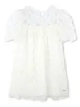 Кружевное платье Chloé Kids, белый - фото