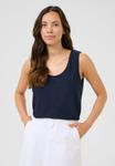 Топ CRMIANNA Cream, темно-синий - фото