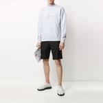 Шорты-карго мужские Stone Island с карманами, черный - фото 4