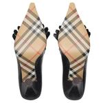 Burberry Cameo Slim Heel High Heels 9cm Women's Black - фото 7