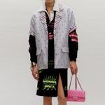 Женское серое пальто CHANEL, серый - фото 4