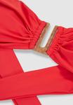 Топ бикини Reiss Bikini top, Coral Red/Red - фото 5