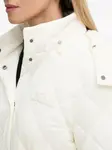 Стеганая куртка с поясом KARL LAGERFELD, белый - фото 5
