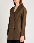 Блейзер Mila Schön, зеленый - фото 4
