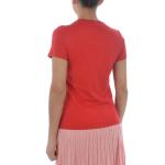 Футболка женская Kenzo с головой тигра, красный - фото 4