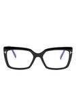 TOM FORD Eyewear очки в квадратной оправе, черный - фото