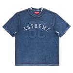 Топ Supreme Overprint Short-Sleeve Top, Navy - фото