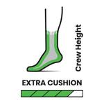 Носки Classic Hike Extra Cushion Crew Smartwool, средне-серый - фото 2
