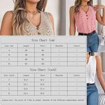 Женский вязаный топ с V-образным вырезом Seoria, Pink - фото 5