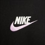 Толстовка Nike Club French Terry Pullover Hoodie 'Black', черный - фото 4