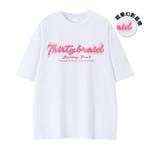 Футболка унисекс 30BRAID, бело-розовая - фото 6