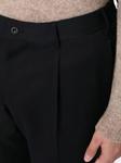 Santaniello укороченные брюки строгого кроя, черный - фото 6