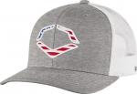 Кепка дальнобойщика EvoShield USA Snapback, серый - фото
