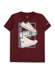 Рубашка CONVERSE 3 SHOE, темно-красный - фото