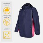 Дождевик Michael Heinen, цвет navy pink - фото 2