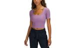Женский топ Lululemon, фиолетовый - фото