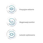 Контактные линзы, 30P 830 142 -01.75 GLB PRECISION1, бесцветный - фото 3