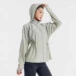 Куртка женская бледно-небесно-зеленая DECATHLON, бледно-зеленая - фото 5