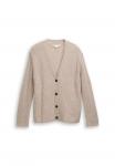 Кардиган TOM TAILOR Cardigan, Soft Taupe Melange/Beige - фото 5